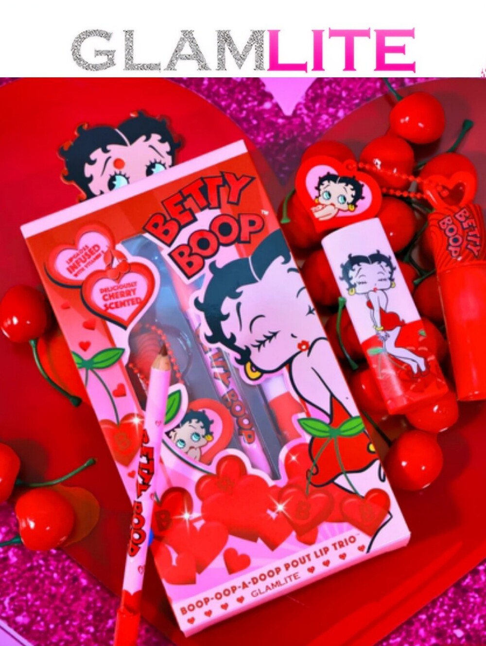 Glamlite X Betty Boop Lip Kit